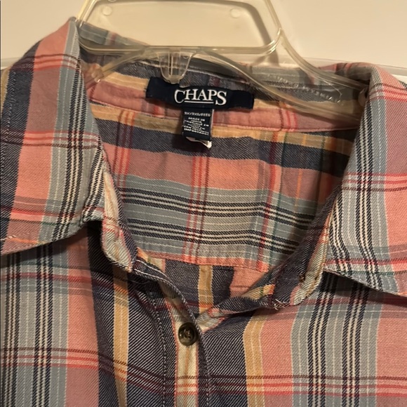 Chaps Multicolor Plaid Button-Up Shirt - Picture 2 of 7